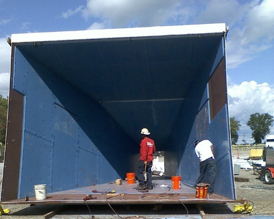Industrial hopper liners